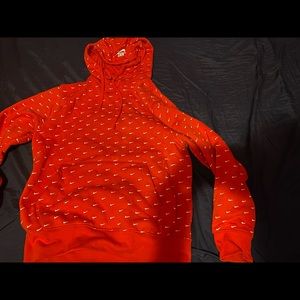 Nike check hoodie